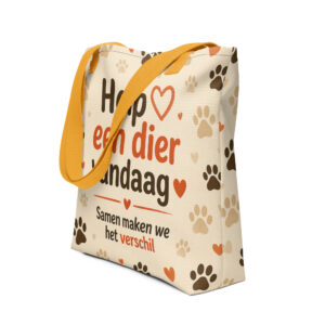 Help een dier – Support Tote Bag 🐾